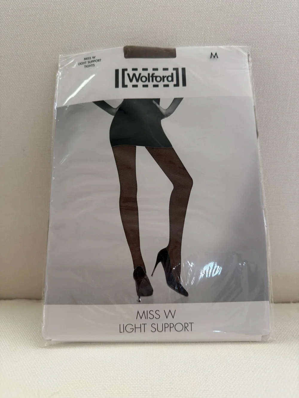 New! WOLFORD DIAMANT MISS W 40 LIGHT SUPPORT TIGHTS Size MEDIUM